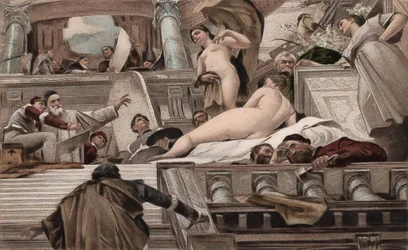 Partie du plafond